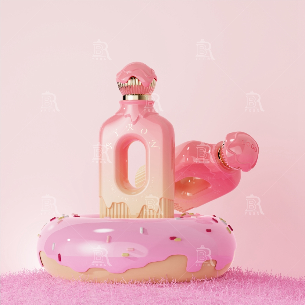 Byron 100ml Pink Donut Float Perfume Bottle &ndash; Fun Poolside Dessert Inspired Design