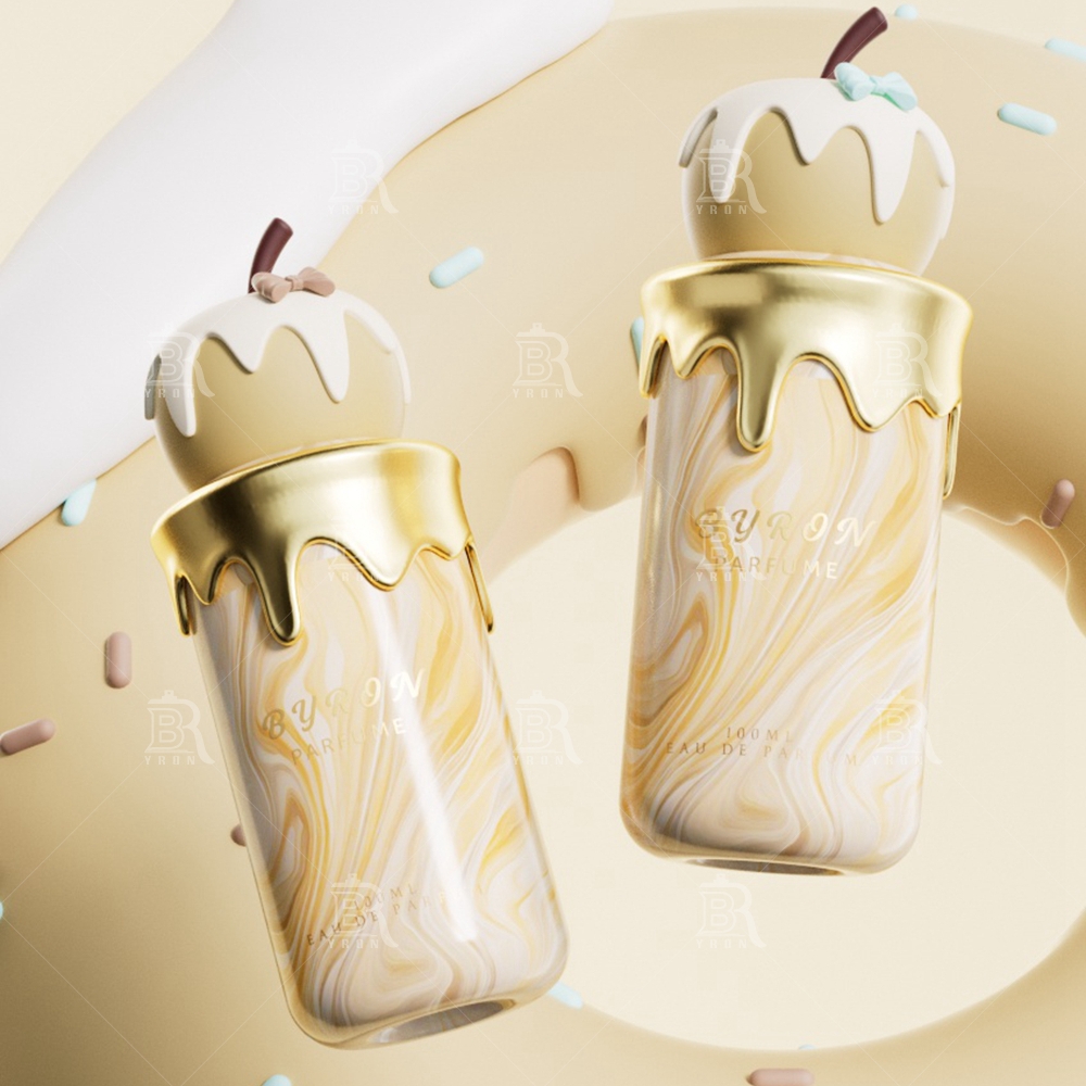 Byron 100ml Blue Drip Ice Cream Perfume Bottle &ndash; Playful Gourmet Inspired Fragrance