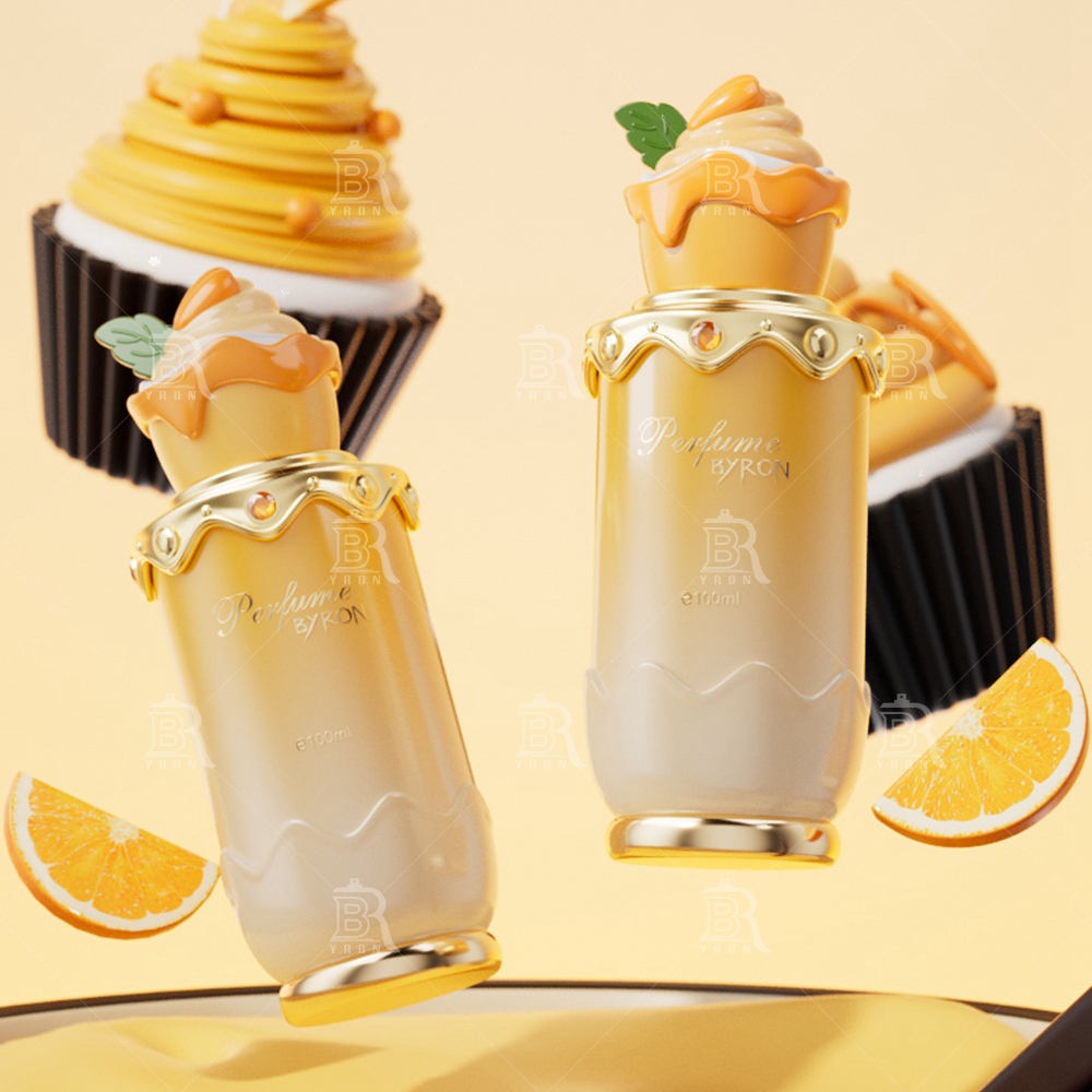 Byron 100ml Strawberry Cupcake Perfume Bottle &ndash; Sweet Dessert Themed Luxury Scent