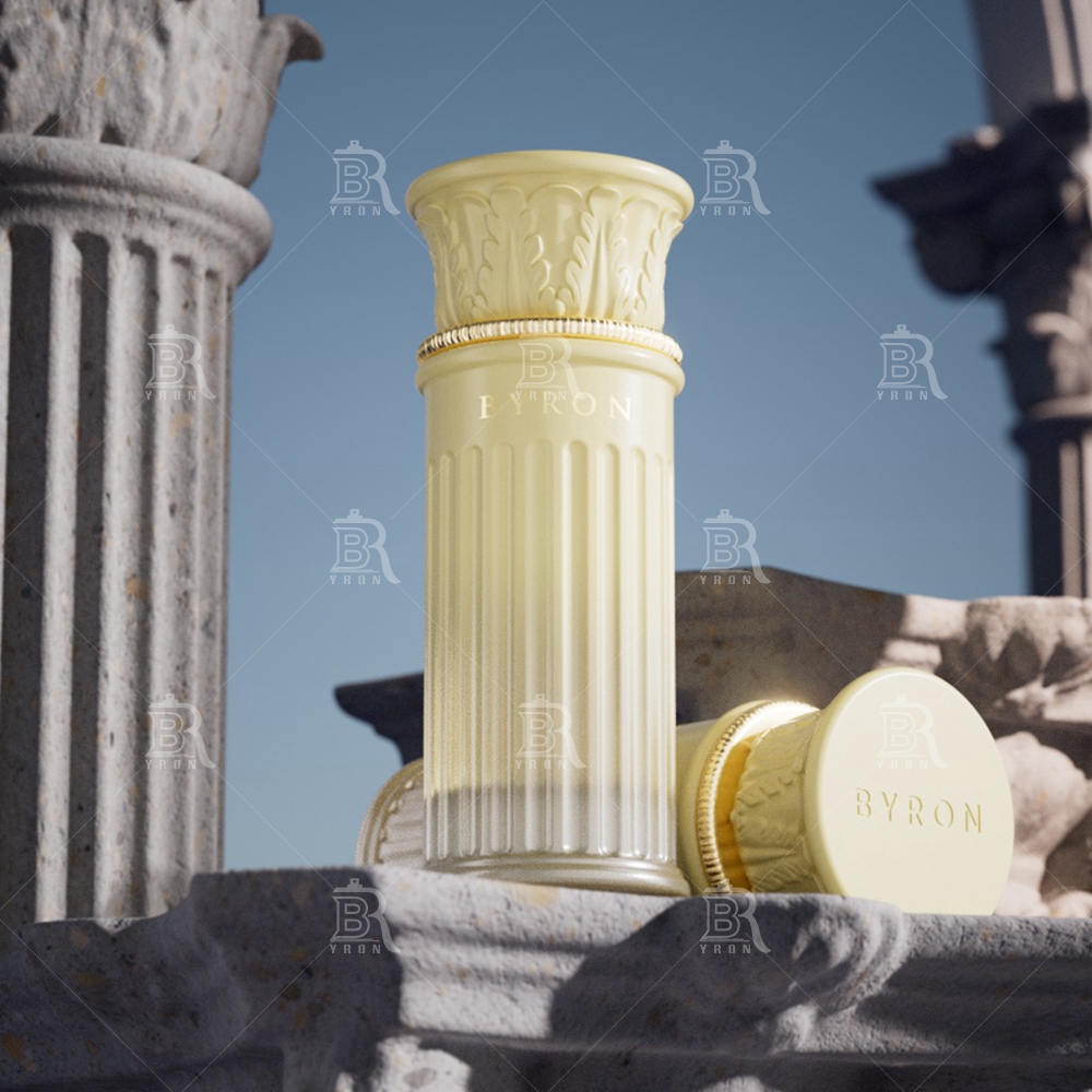 Byron 100ml Roman Column Perfume Bottle &ndash; Classical Architecture Inspired Fragrance