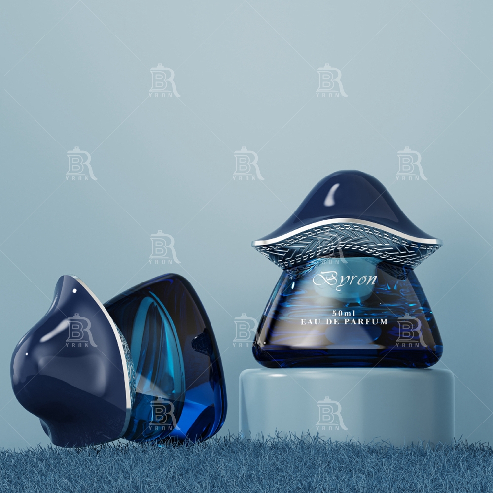 Byron 100ml Mushroom Cap Perfume Bottle &ndash; Whimsical Forest Fantasy Scent Container