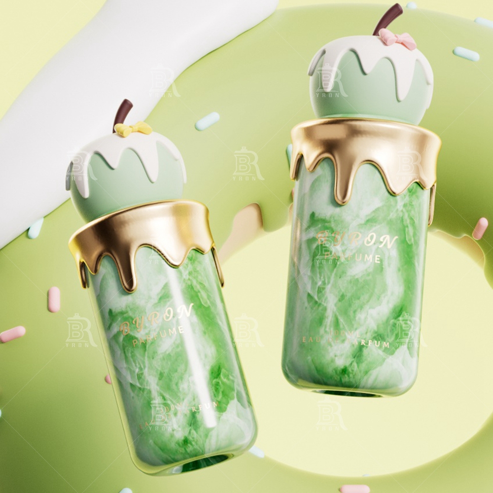 Byron 100ml Blue Drip Ice Cream Perfume Bottle &ndash; Playful Gourmet Inspired Fragrance