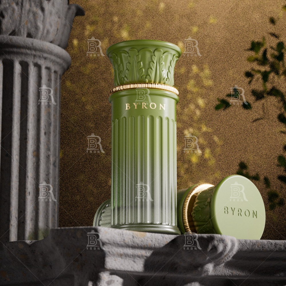 Byron 100ml Roman Column Perfume Bottle &ndash; Classical Architecture Inspired Fragrance