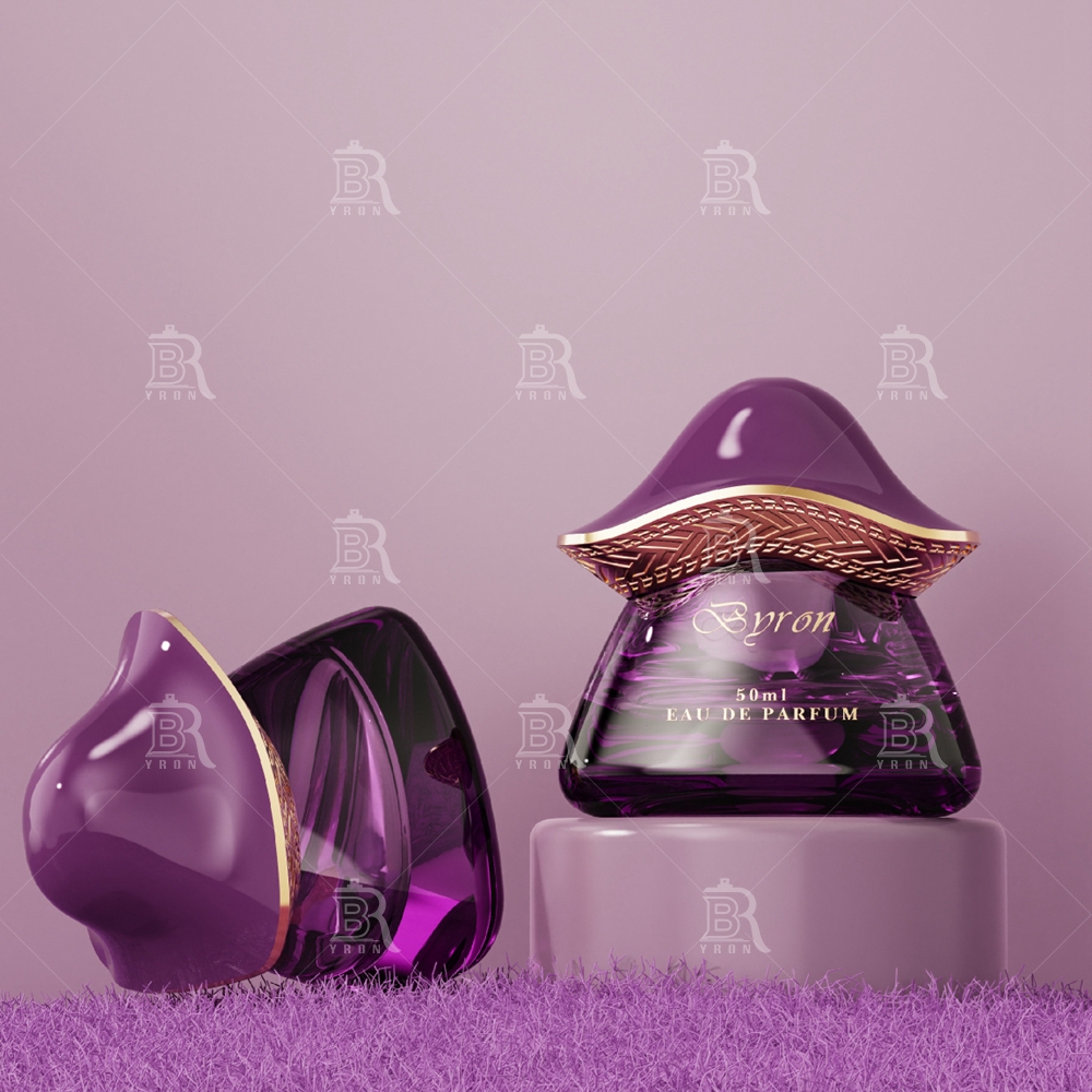 Byron 100ml Mushroom Cap Perfume Bottle &ndash; Whimsical Forest Fantasy Scent Container