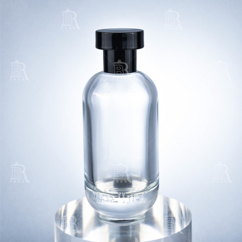100ml Amber Glass Perfume Bottle with Fine Mist Spray Pump for Aromatherapy
